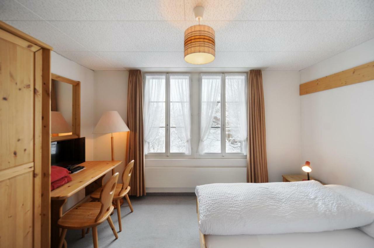 Hotel Krone Budget Ленк Экстерьер фото